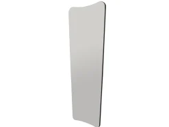 Miroir cheval en bois "Vitros" - 55 x 2 x 150 cm - Transparent