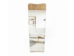 Miroir cheval en bois 