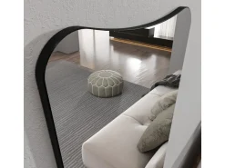 Miroir cheval en bois 