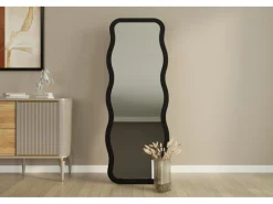 Miroir en bois 