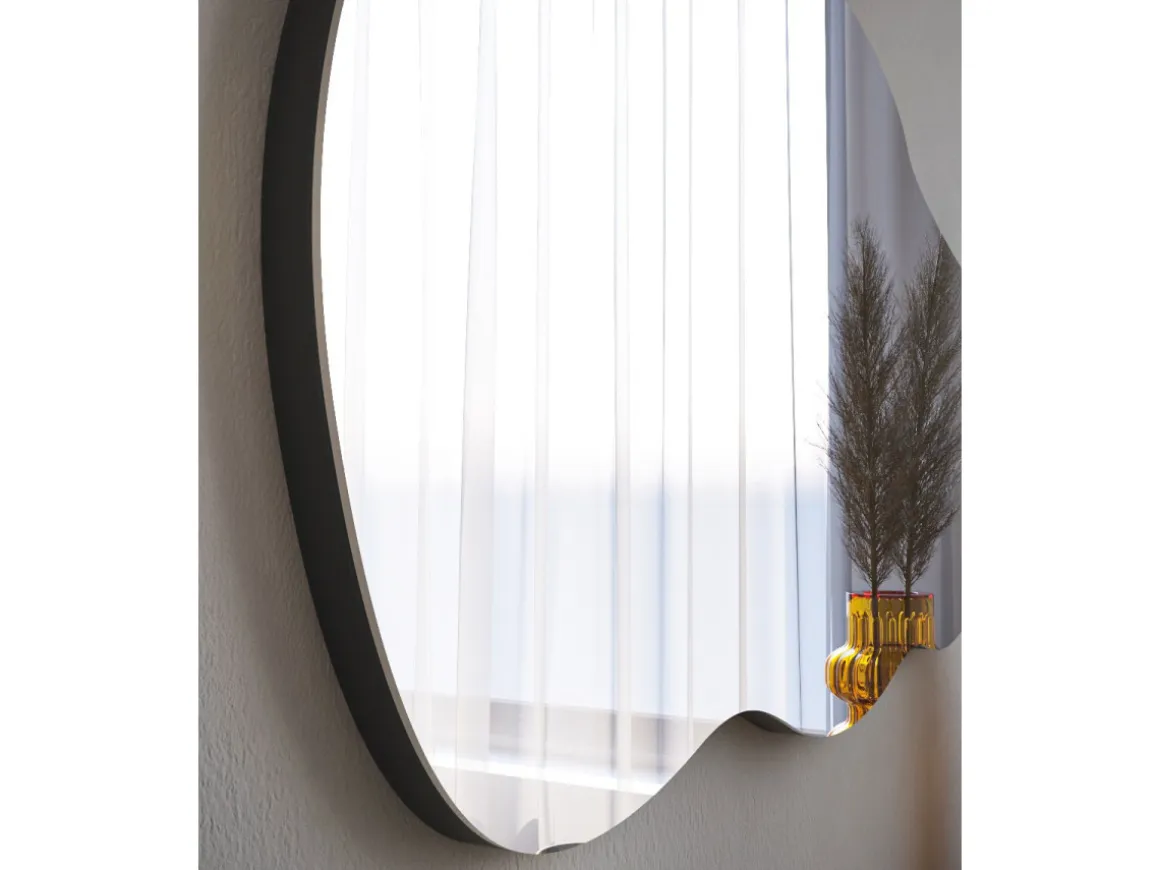Miroir en bois "Baby" - 40 x 72 cm - Noir