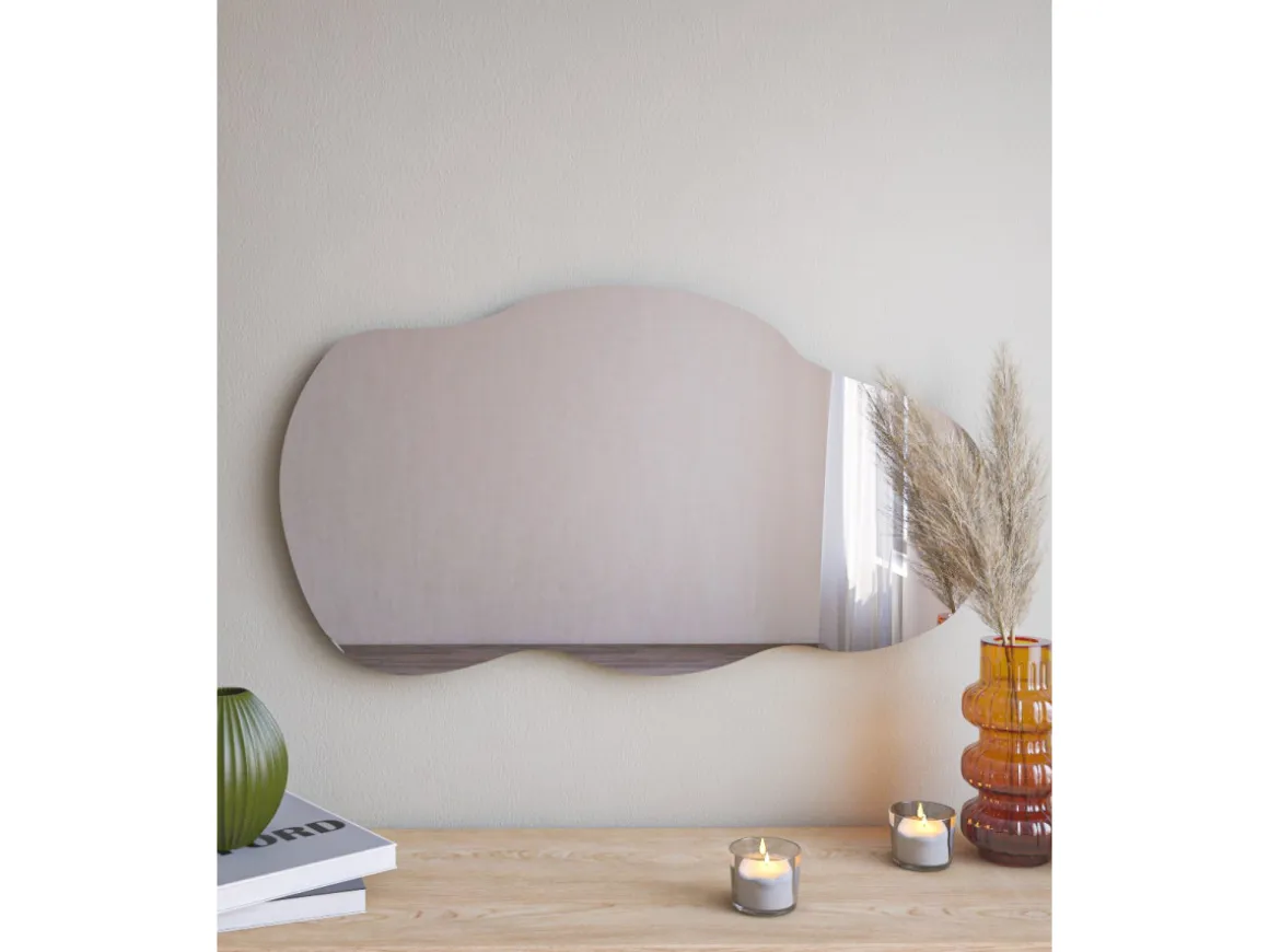 Miroir en bois "Baby" - 40 x 72 cm - Noir