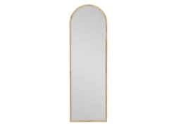 Miroir en bois "Emma" - 50 x 160 cm - Beige