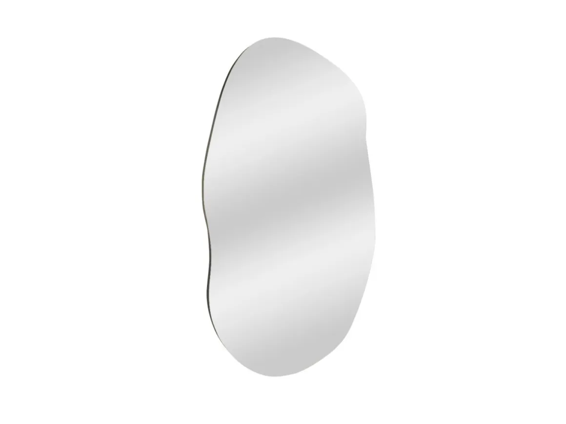 Miroir en bois "Lossa" - 52 x 89 cm - Noir