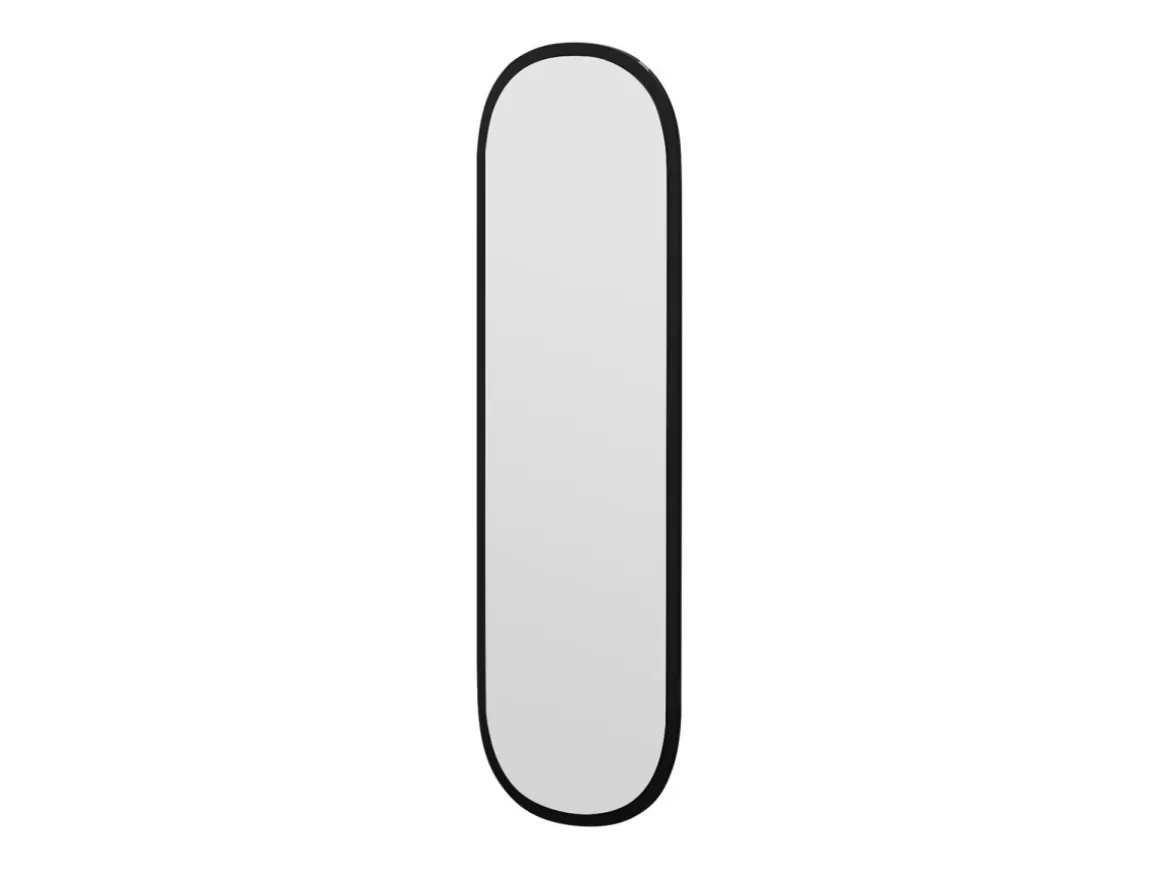Miroir en bois "Magnum" - 40 x 120 cm - Noir