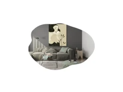 Miroir en bois 