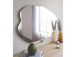Miroir en bois 