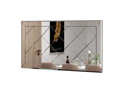 Miroir en bois 