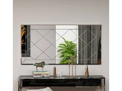 Miroir en bois 