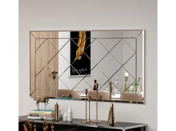 Miroir en bois 