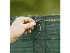 Natte brise-vue tissée - " Supratex "- 1.00 x 25 m - Vert