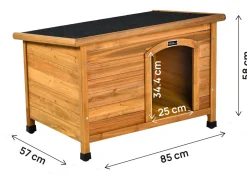Niche pour chien en bois