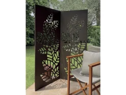 Panneau décoratif - " Athea " - Lot de 4 - 0.60 x 1.50 m - Taupe