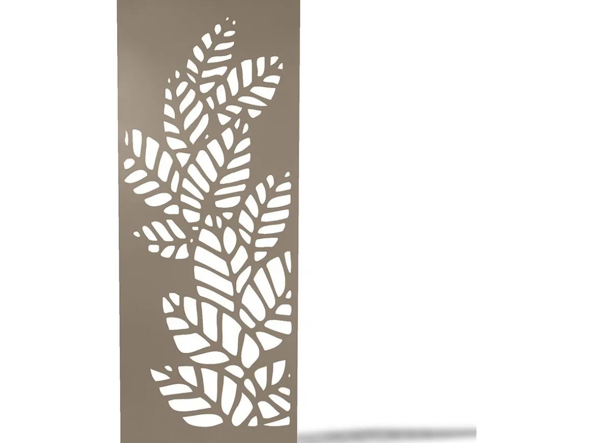 Panneau décoratif - " Athea " - Lot de 4 - 0.60 x 1.50 m - Taupe