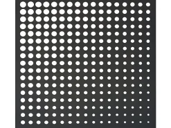 Panneau décoratif - " Moon " - Lot de 5 - 1.00 x 1.00 m - Gris