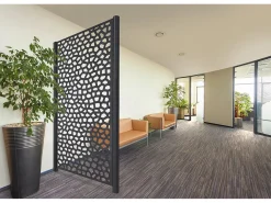 Panneau décoratif - " Mosaic " - Lot de 5 - 1.00 x 2.00 m - Gris