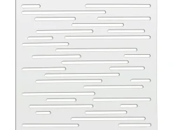 Panneau décoratif - " Nautic " - Lot de 5 - 1.00 x 1.00 m - Blanc