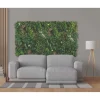 Panneau végétal - " Vertical Sauvage Led " - Lot de 4 - 1.00 x 1.00 m - Vert
