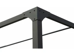 Pergola avec toit coulissant en métal