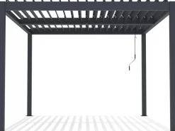 Pergola bioclimatique en aluminium 