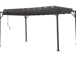 Pergola bioclimatique en tissu