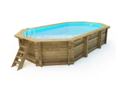 Piscine bois " Brazilia 130 "  5.86 x 3.86 x 1.31 m