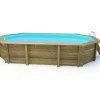 Piscine bois " Brazilia 120 "  5.86 x 3.86 x 1.20 m