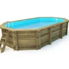 Piscine bois "Florida 145 " - 6.57 x 4.57 x 1.45 m