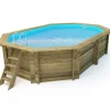 Piscine bois " Miami 145  " - 4.86 x 3.36 x 1.45 m