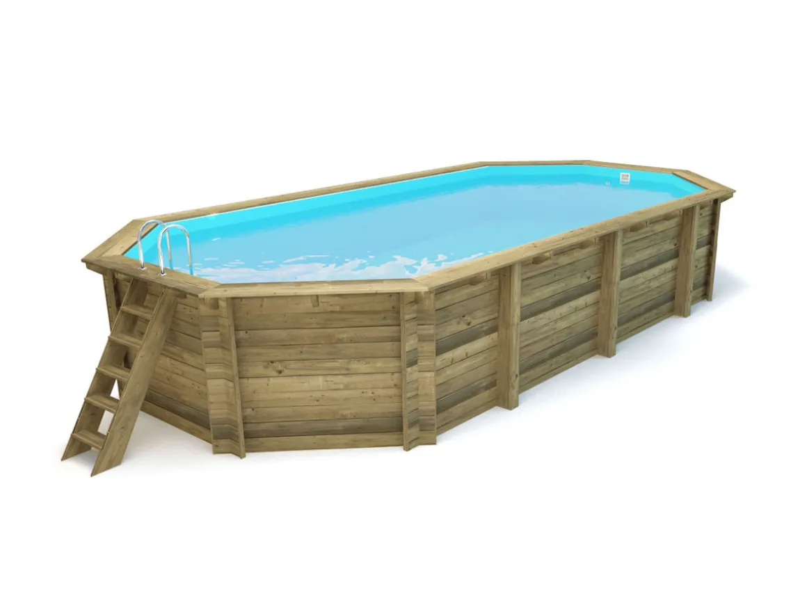 Piscine bois " Sevilla 145 " - 8.57 x 4.57 x 1.45 m