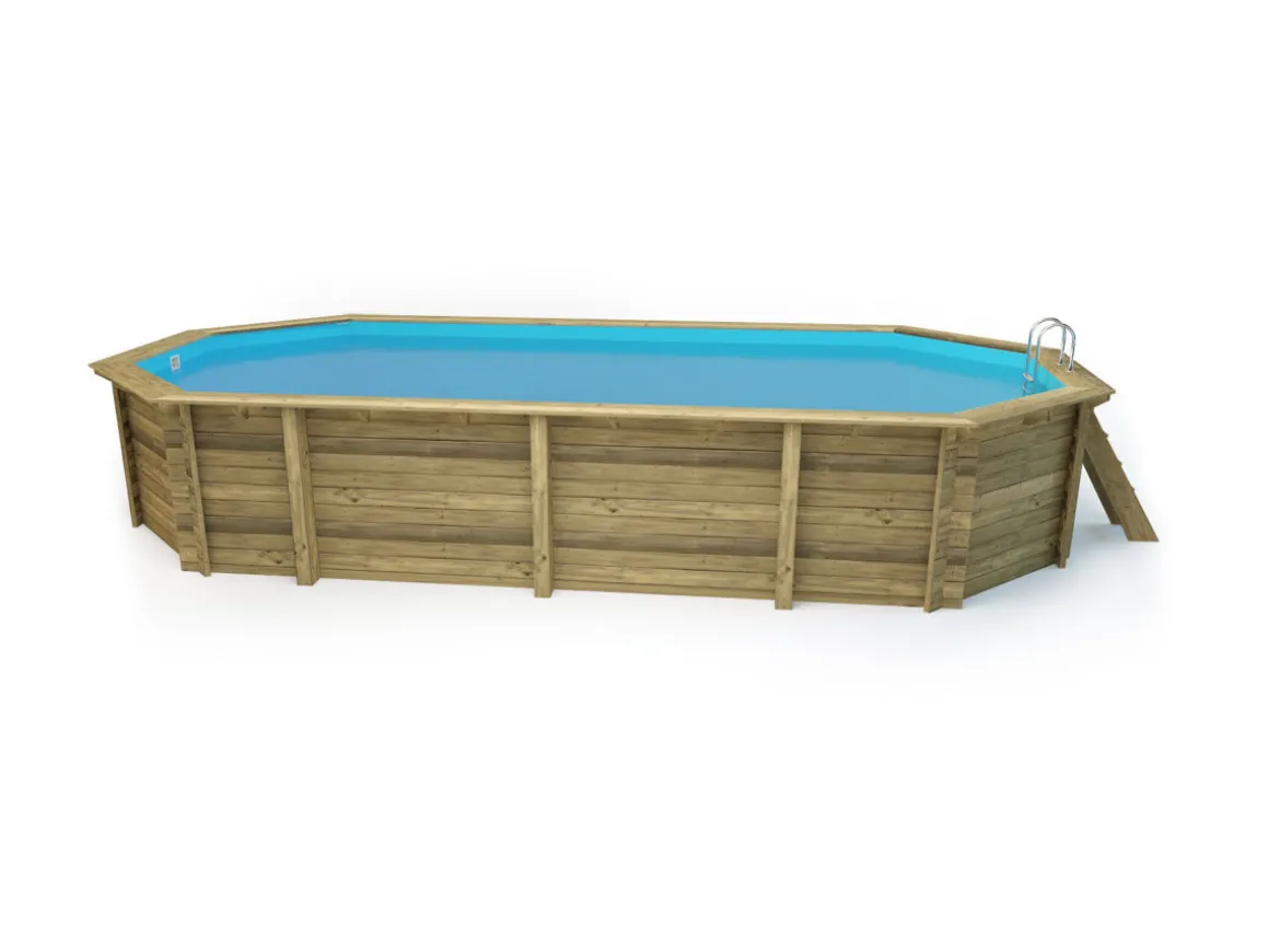 Piscine bois " Sevilla 145 " - 8.57 x 4.57 x 1.45 m