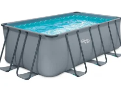 Piscine tubulaire "Ludo 2" - 4,01 x 2,01 x 1,22 m - Filtration 2,3 m3/h