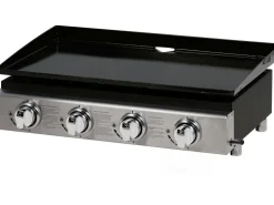 Plancha "Presto 4" - 4 Brûleurs - 9.7kW - Gris