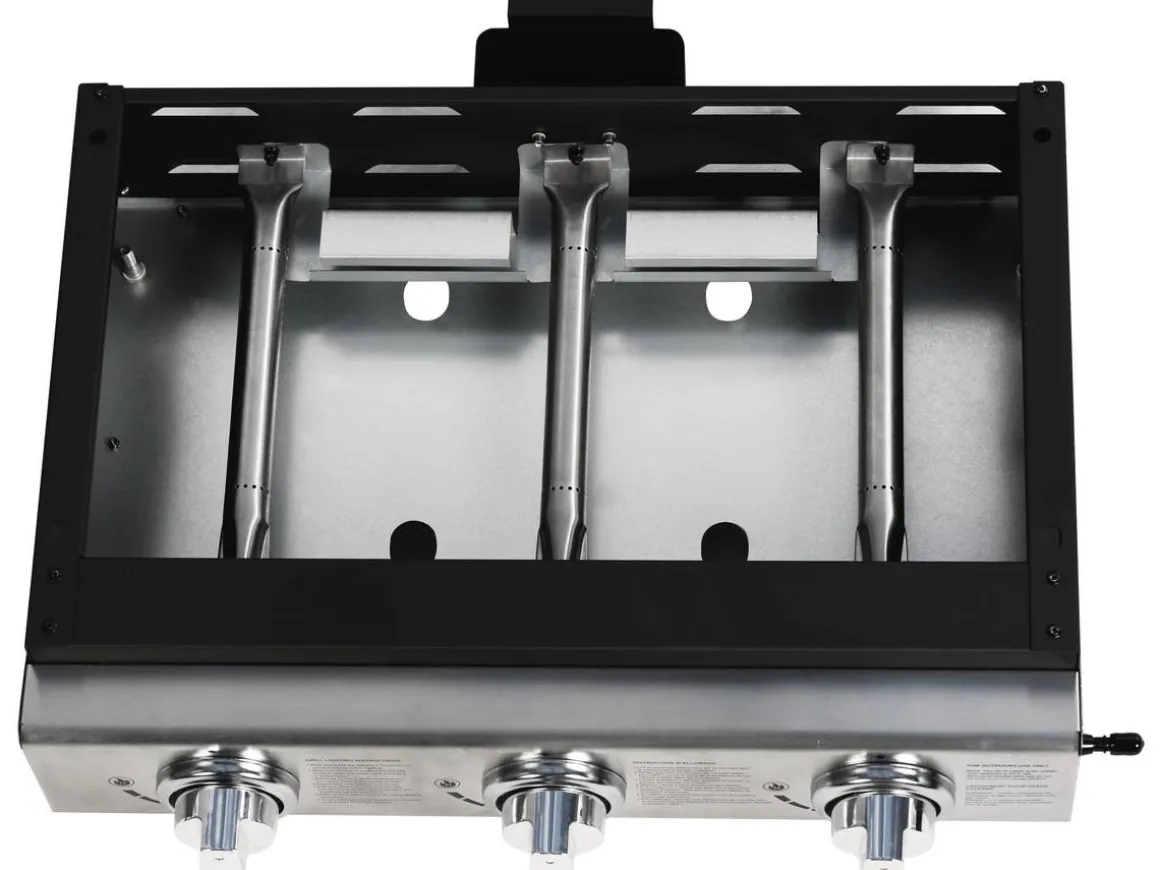 Plancha "Presto 3" - 3 Brûleurs - 7.5kW - Gris