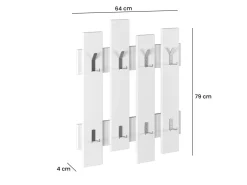 Porte manteau mural en bois 
