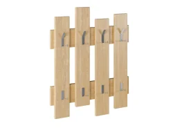 Porte manteau mural en bois
