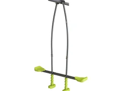 Portique de jeu métal avec toboggan