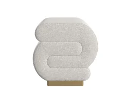Pouf en bois