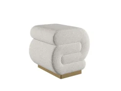 Pouf en bois