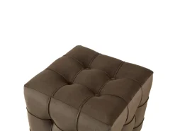 Pouf en velours 