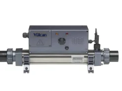 Réchauffeur électrique "Vulcan Analogique" - 29 x 24 x 51.5 cm - 6 kW monophasé - Gris
