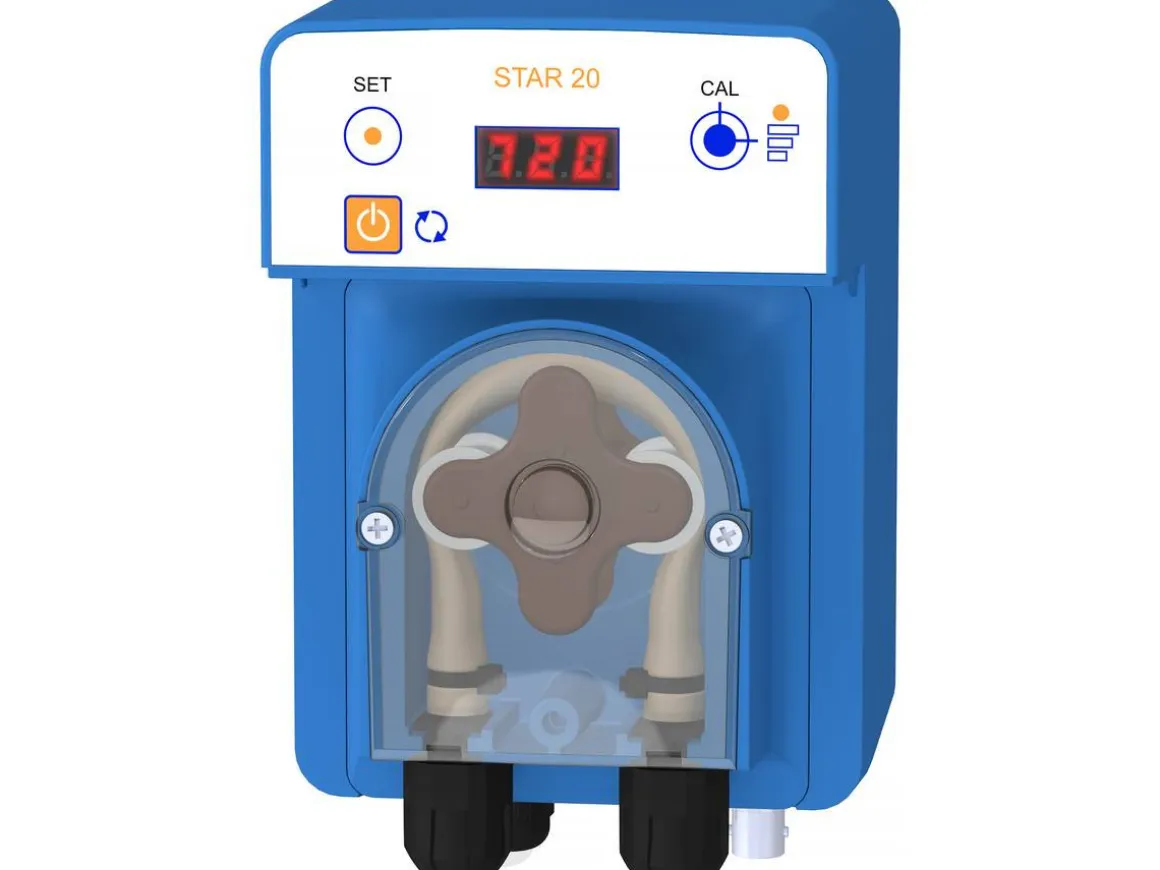Régulateur autonome de chlore "Star Rx" - Ecran LCD - Volume 60 m3 - 15 x 19 x 30 cm - Bleu
