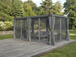Rideau pour pergola bioclimatique 