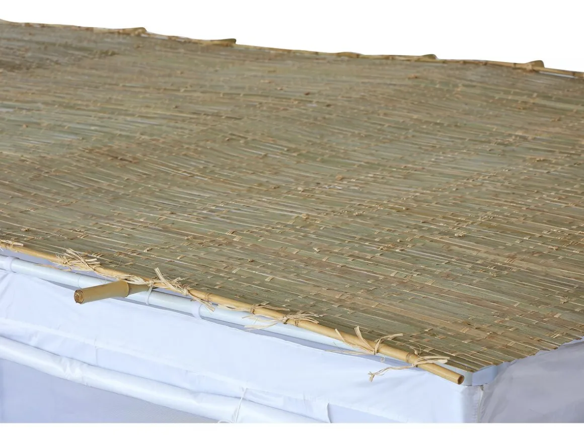 Rouleau de bambou 160 x 310 cm avec fil de coton "Haya"