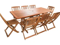 Salon de jardin bois exotique 