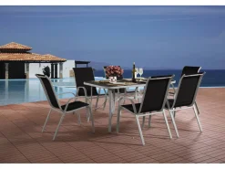 Salon de jardin Cordoba + Tropic 6 personnes