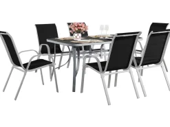 Salon de jardin Cordoba + Tropic 6 personnes