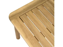 Salon de jardin en bois avec coussins inclus 