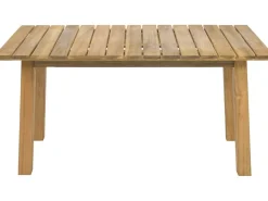 Salon de jardin en bois avec coussins