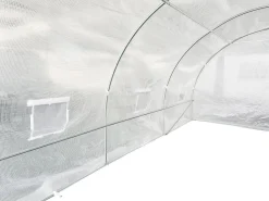 Serre tunelle de jardin avec porte 6 x 3 m